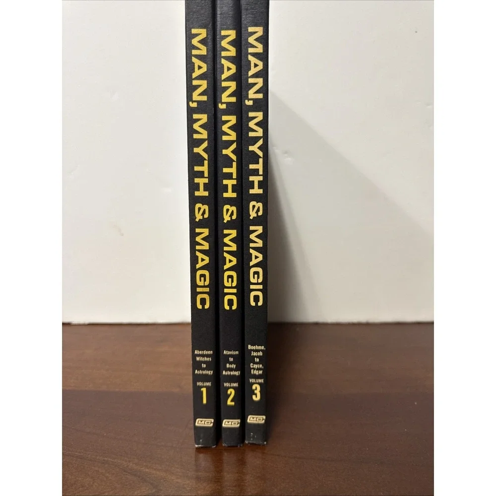 Man Myth & Magic Books An Illustrated‎ Encyclopedia of Supernatural Volumes 1-3